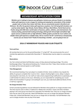 Membership Application Form