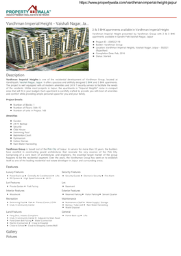 Vardhman Imperial Height