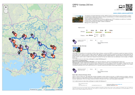 GRP© Vannes 200 Km + Vannes Consultez Ce Circuit Sur - Votre Ordinateur Ou Votre Mobile