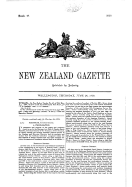 New Zealand G.Azette