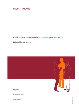 Evaluatie Wateroverlast Kockengen Juli 2014