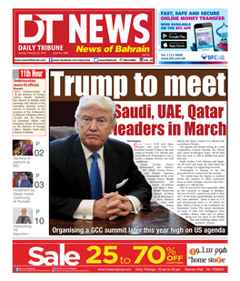Saudi, UAE, Qatar Leaders in March