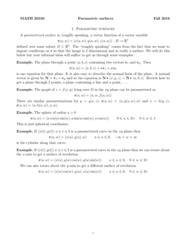 Paramterizedsurfaces.Pdf