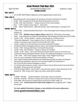 GWTD 2021 Schedule of Events[71]