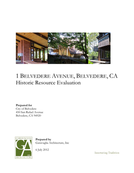 Historic Resource Evaluation