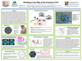 Pleconaril – Is It the “Key" to Keeping Rhinovirus Locked out of Cells?