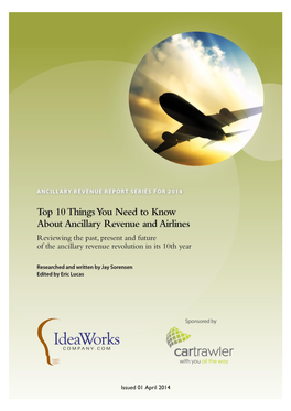 Top 10 Things You Need to Know About Ancillary Revenue and Airlines