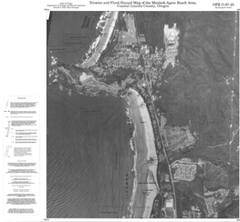 Erosion and Flood Hazard Map of the Moolack-Agate Beach Area, Coastal