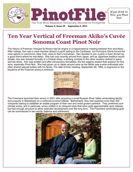 Judson Hale Winery Grows Pinot Noir