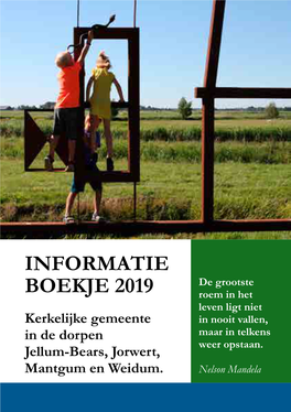 Informatie Boekje 2019