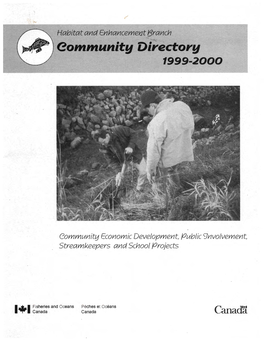 Community Directory 1999-2000