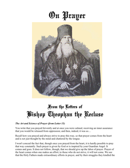 Theophan-The-Recluse-On-Prayer.Pdf