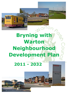 Bryning with Warton Submission Neighbourhood Plan, September