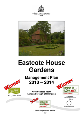 Eastcote House Gardens Management Plan ______