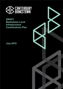 Bankstown Local Infrastructure Contributions Plan 2019