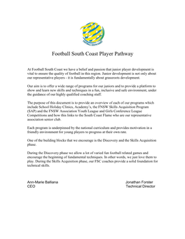 Football South Coast Player Pathway