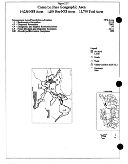 Cameron Pass Geographic Area 14,056 NFS Acres 1,684 Non-NFS Acres 15,740 Total Acres