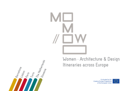 Women . Architecture & Design Itineraries Across Europe