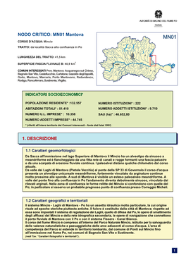 NODO CRITICO: MN01 Mantova