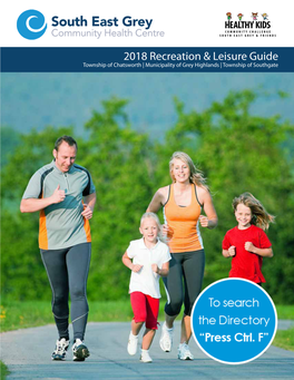 2018 Recreation & Leisure Guide