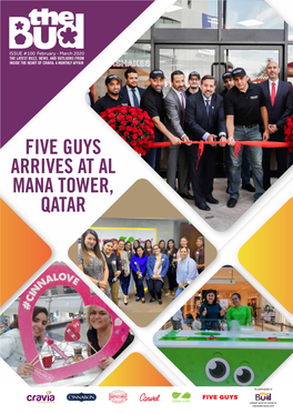 Five Guys Arrives at Al Mana Tower, Qatar
