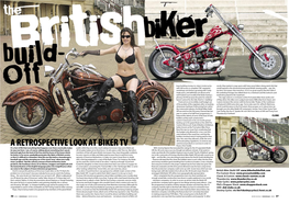 A RETROSPECTIVE LOOK at BIKER TV ﬁnance Their Builds