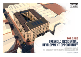 Freehold Residential Development Opportunity