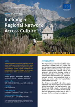 Building a Regional Network Across Culture