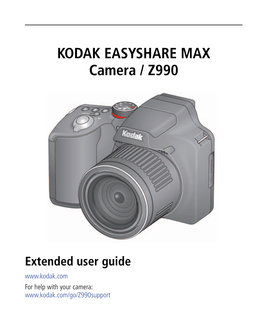 KODAK EASYSHARE MAX Camera / Z990