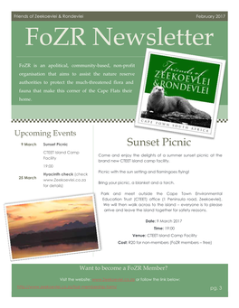 Newsletter February 2017