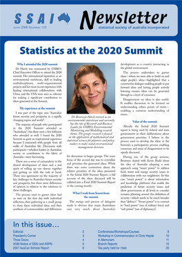 Newsletter@Statsoc.Org.Au