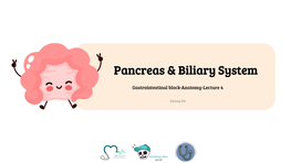 Pancreas & Biliary System