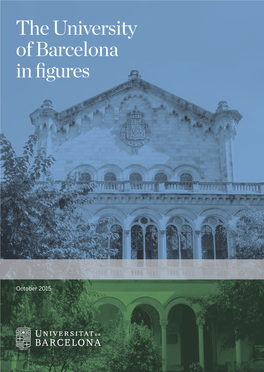 The University of Barcelona in Figures