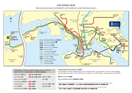 Location Map the Hong Kong University of Science and Technology