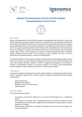 Epileptic Encephalopathy and Early Infantile Epileptic Encephalopathy Precision Panel