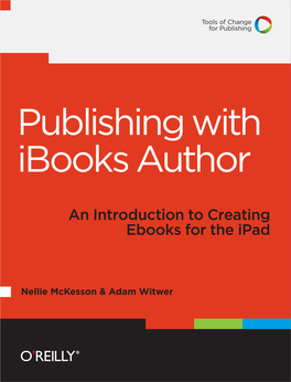 Publishing with Ibooks Author