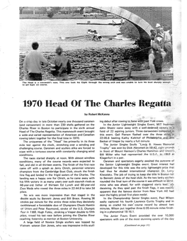 1970 Head of the Charles