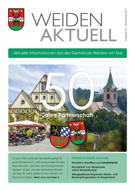 WEIDEN AKTUELL September 2019