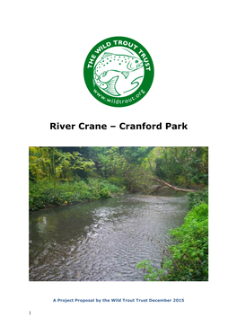 River Crane – Cranford Park