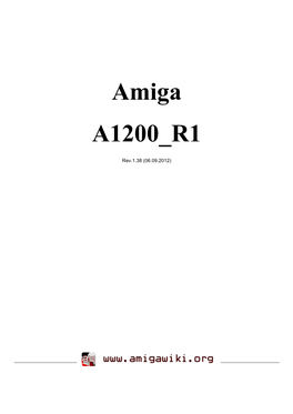 Amiga 1200 Schematic