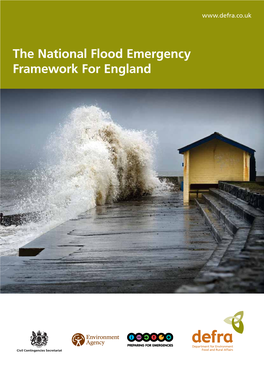 The National Flood Emergency Framework for England