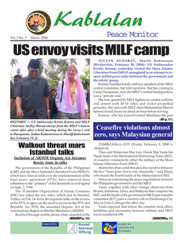 US Envoy Visits MILF Camp