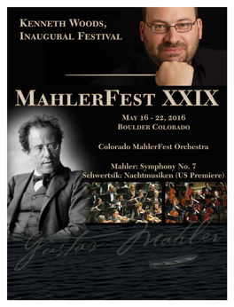 Colorado Mahlerfest XXIX Orchestra