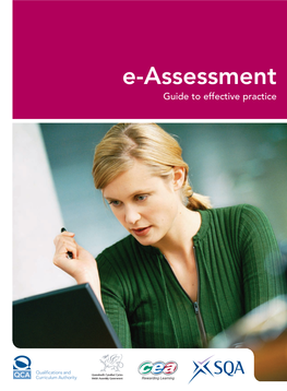 E-Assessment: Guide to Effective Practice (Full Version)