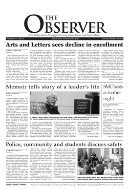 Arts and Letters Sees Decline in Enrollment