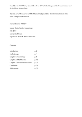 (1984): Michael Hedges and the De/Reterritorialization of the Steel-String Acoustic Guitar