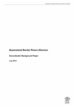 Queensland Border Rivers Alluvium