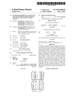 (12) United States Patent (10) Patent No.: US 9.249,480 B2 Sepeur Et Al