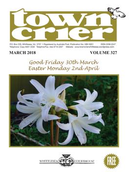 Town Crier March 2018