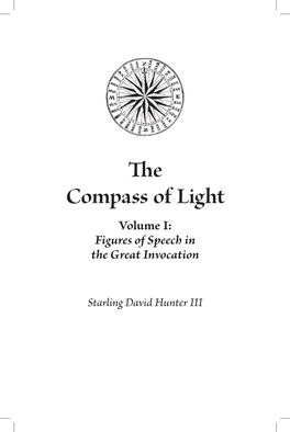 The Compass of Light Vol. 1: Figures of Speech in The